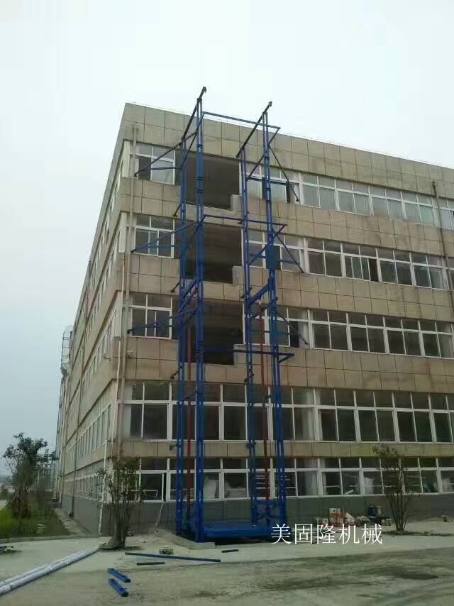 遂宁室外双臂导轨式升降机厂家